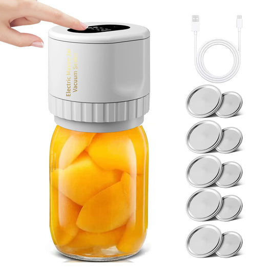 PreservaJar™  Electric Mason Jar Sealer